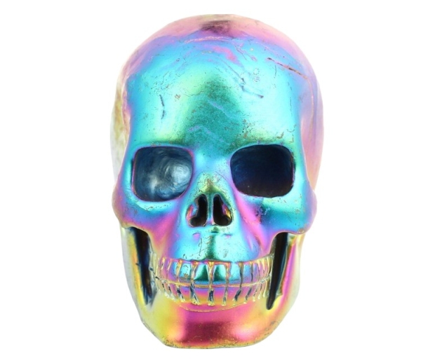 Aura Titanium Stone Skull